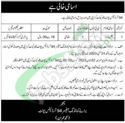 Pak Army Civilian Jobs 2023