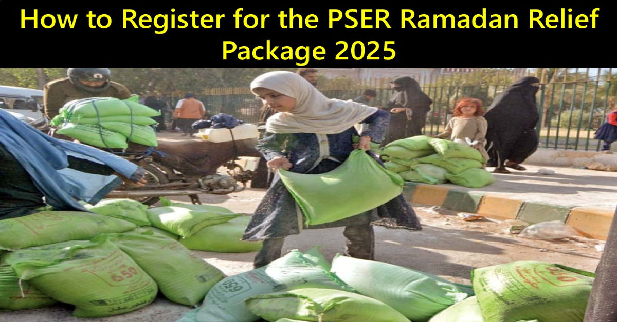 How to Register for the PSER Ramadan Relief Package 2025