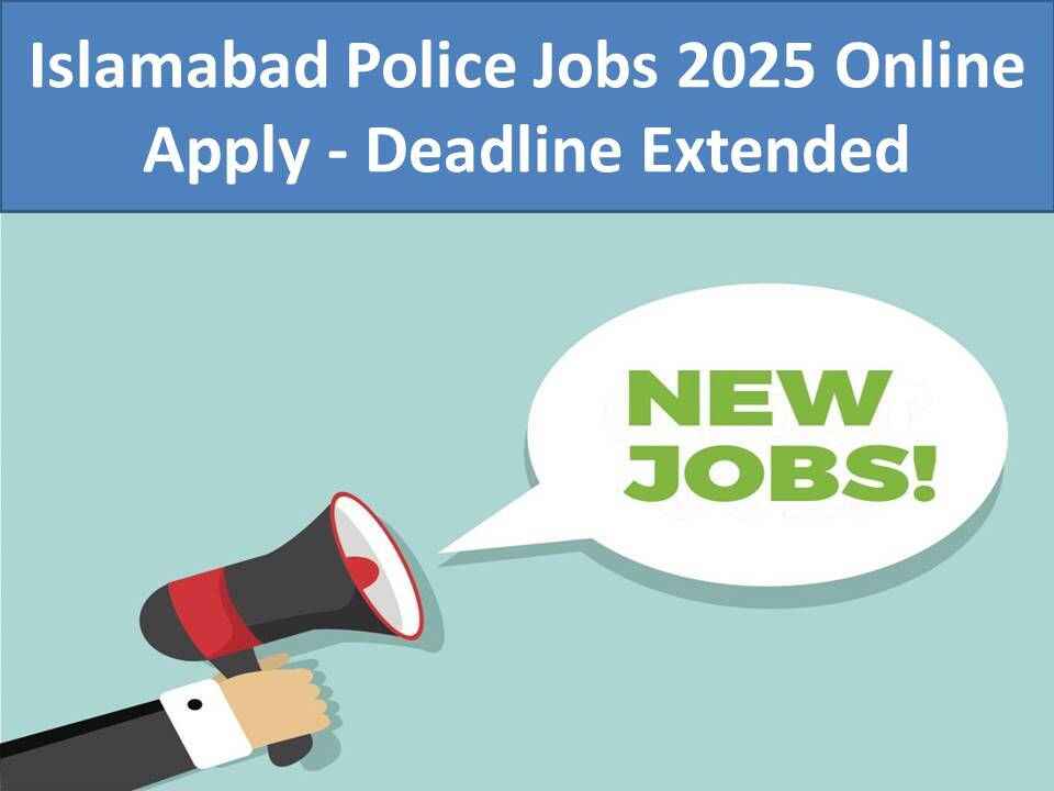 Islamabad Police Jobs 2025